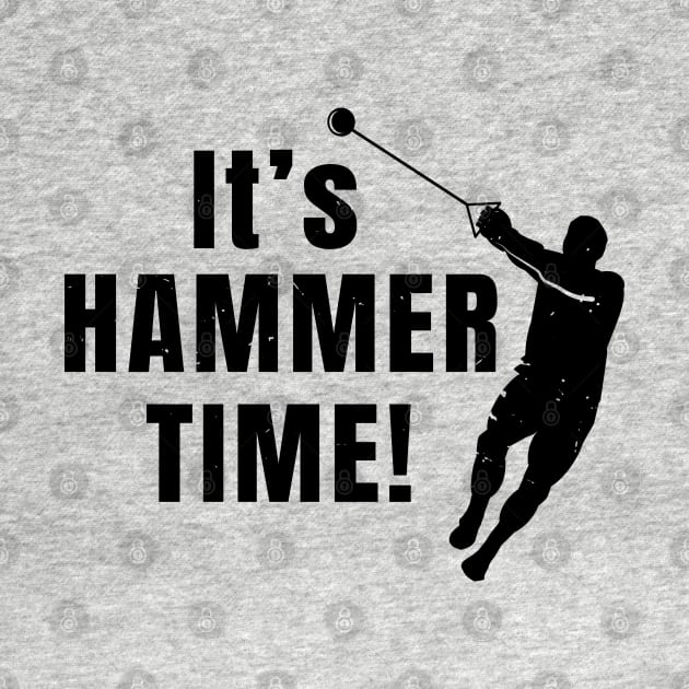 Hammer Throw Hammer Time Athlete Gift by atomguy